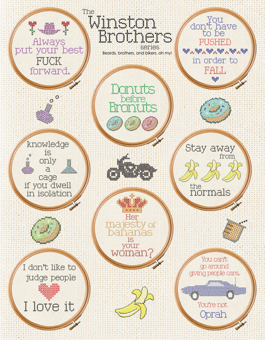 Winston Brothers Neat Stuff: Winston Brothers Series Quotes Sticker Sheet