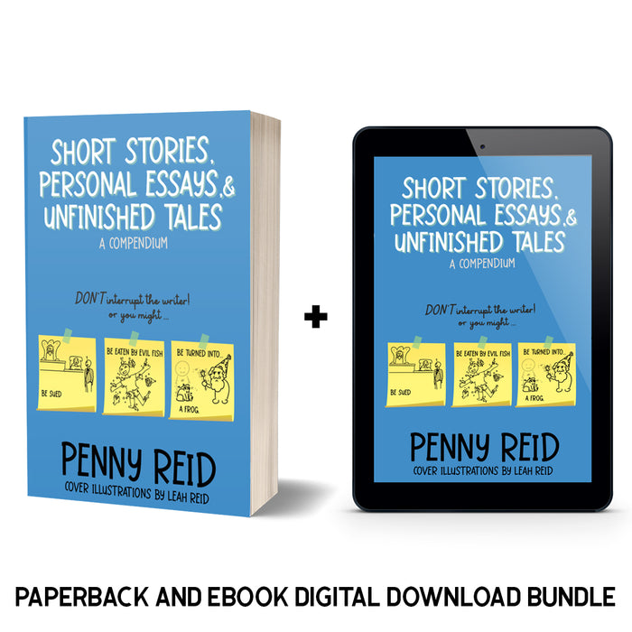 BOOK BUNDLE: eBook and Paperback Short Stories, Personal Essays, and Unfinished Tales