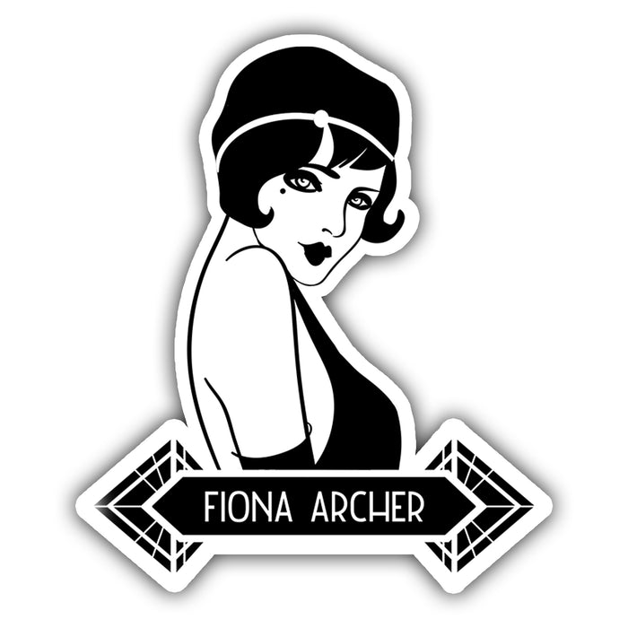 Die Cut Character Sticker - Fiona