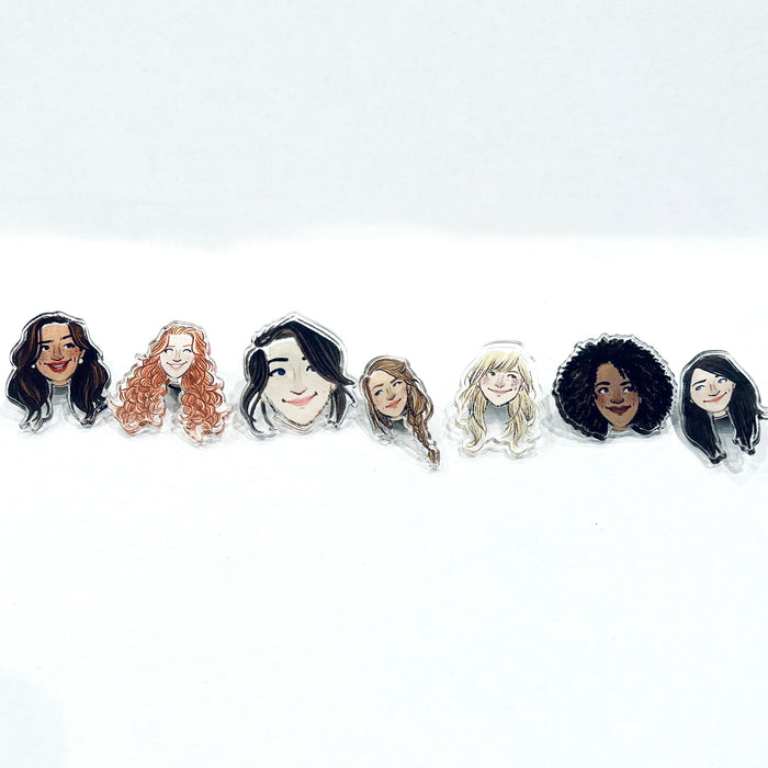 Winston Brothers Neat Stuff: The Gals Pins