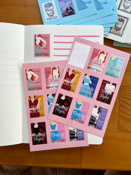 Knitting in the City Neat Stuff: Knitting in the City New Covers Sticker Sheet