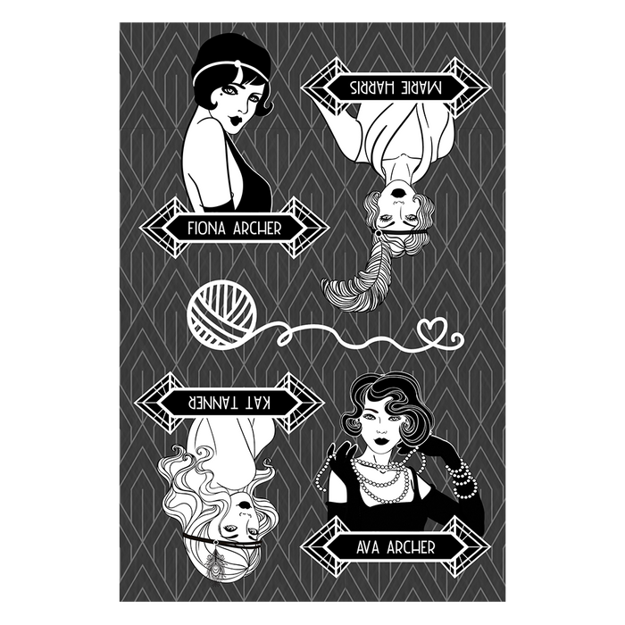 Set of Character Sticker Sheets (2)