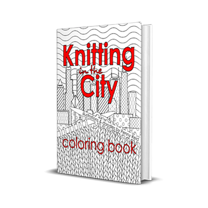 BOOK KITC 9.0: Knitting in the City Coloring Book - Signed Print Book