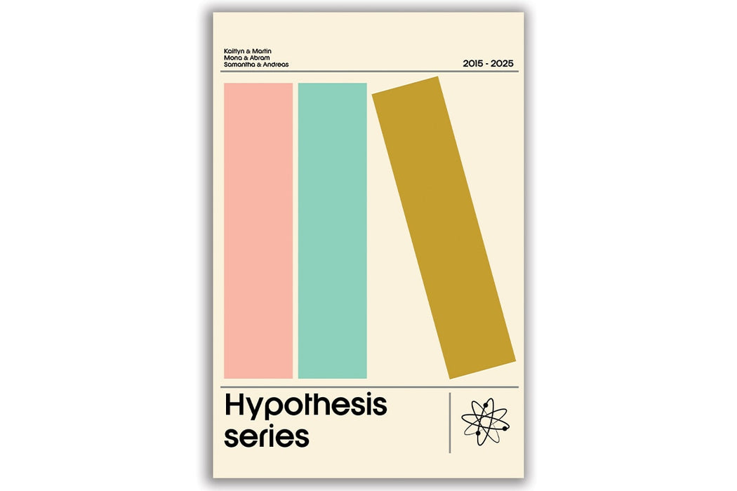 Poster - no text on spines