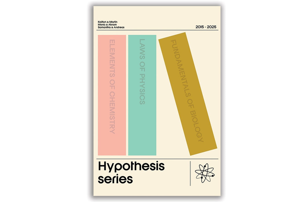 Poster - text on spines
