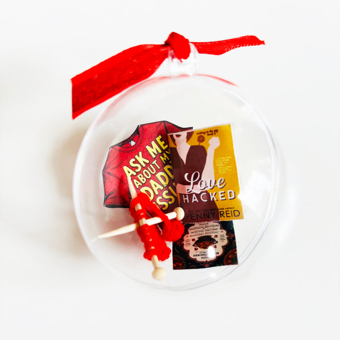 Penny Reid Neat Stuff: Special Edition Love Hacked Holiday Ornament