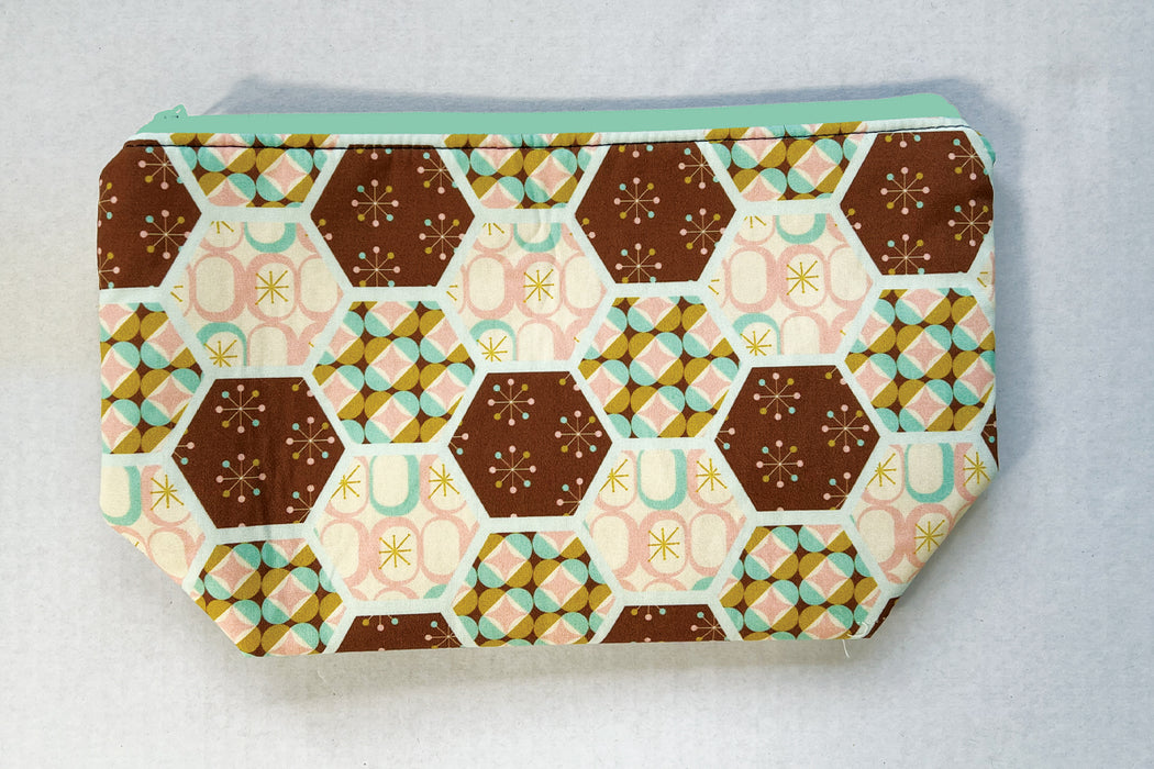 Mid Century Modern Zipper Bag