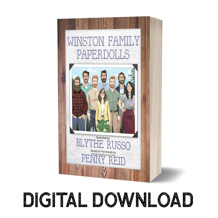 Winston Brothers 9.0: Paper Doll Book (DIGITAL PDF DOWNLOAD ONLY)