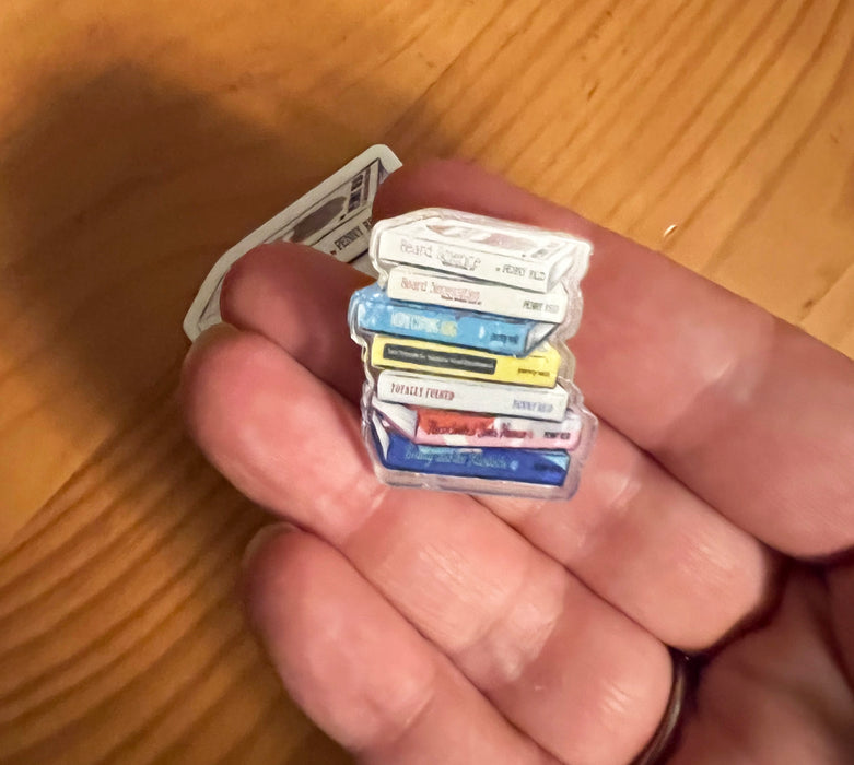 Penny Reid Neat Stuff: Bookstack pin
