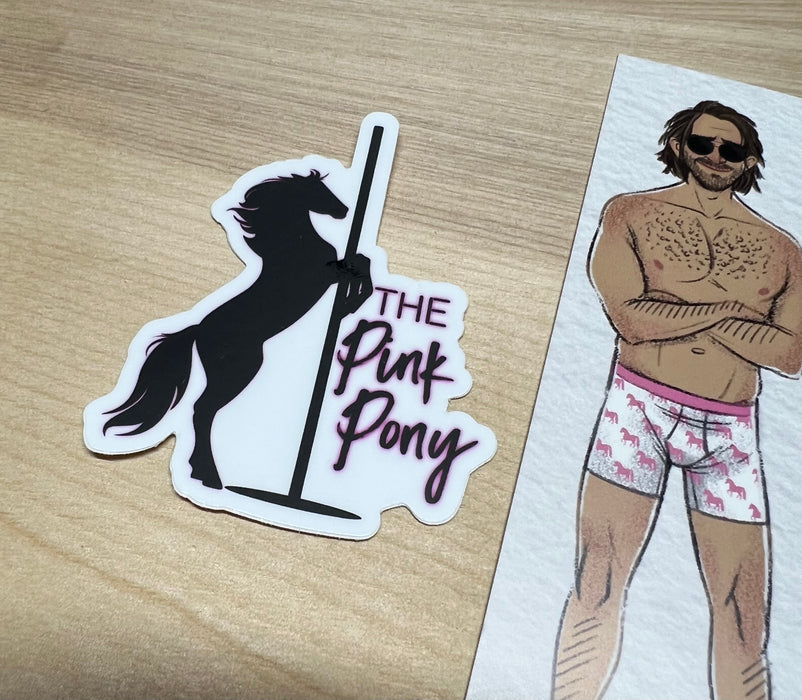 Good Folk Neat Stuff: Pink Pony stickers
