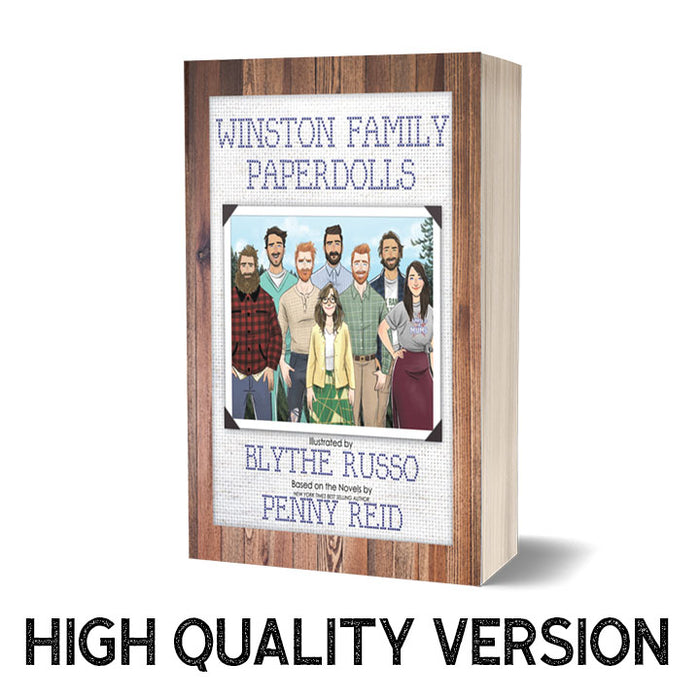Winston Brothers 9.0: Paper Doll Book (High Quality Paper)